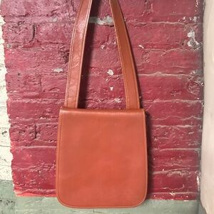 Vintage Bonnie Cashin for Meyers British Tan Leather Shoulder Bag